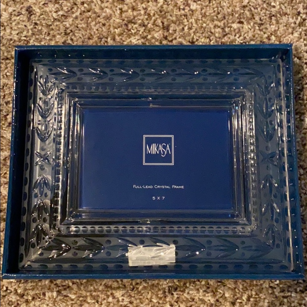 Mikasa Crystal Picture Frame